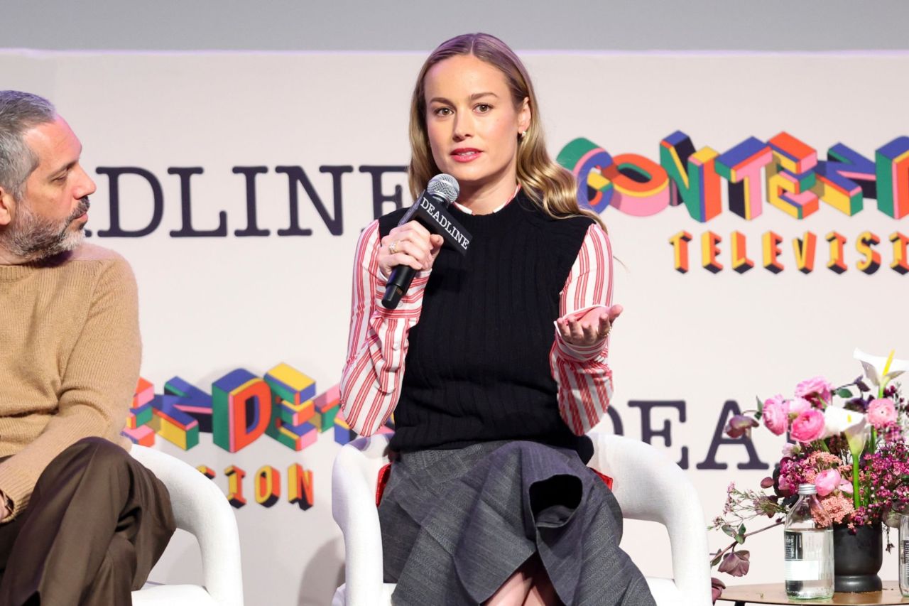 BRIE LARSON LESSONS IN CHEMISTRY PANEL AT DEADLINE CONTENDERS TELEVISION6